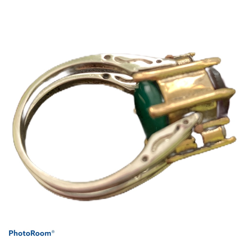 Multi Colored Stone Ring - image 3